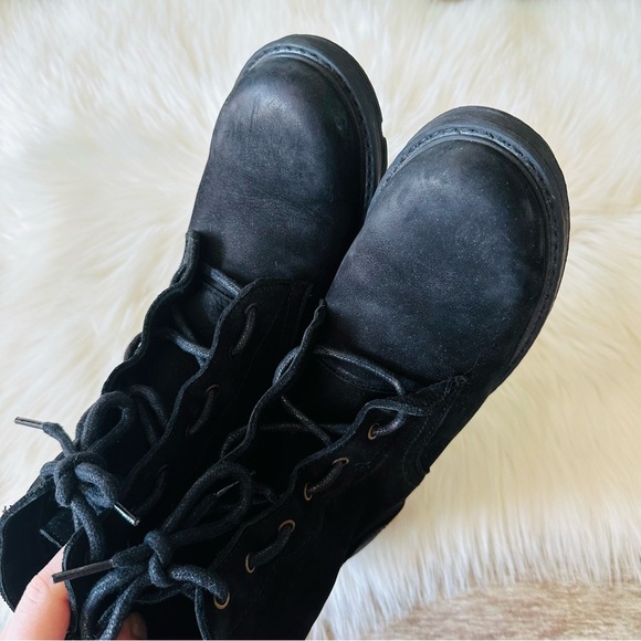 Bueno Combat Leather Boots 9.5 - Picture 6 of 13